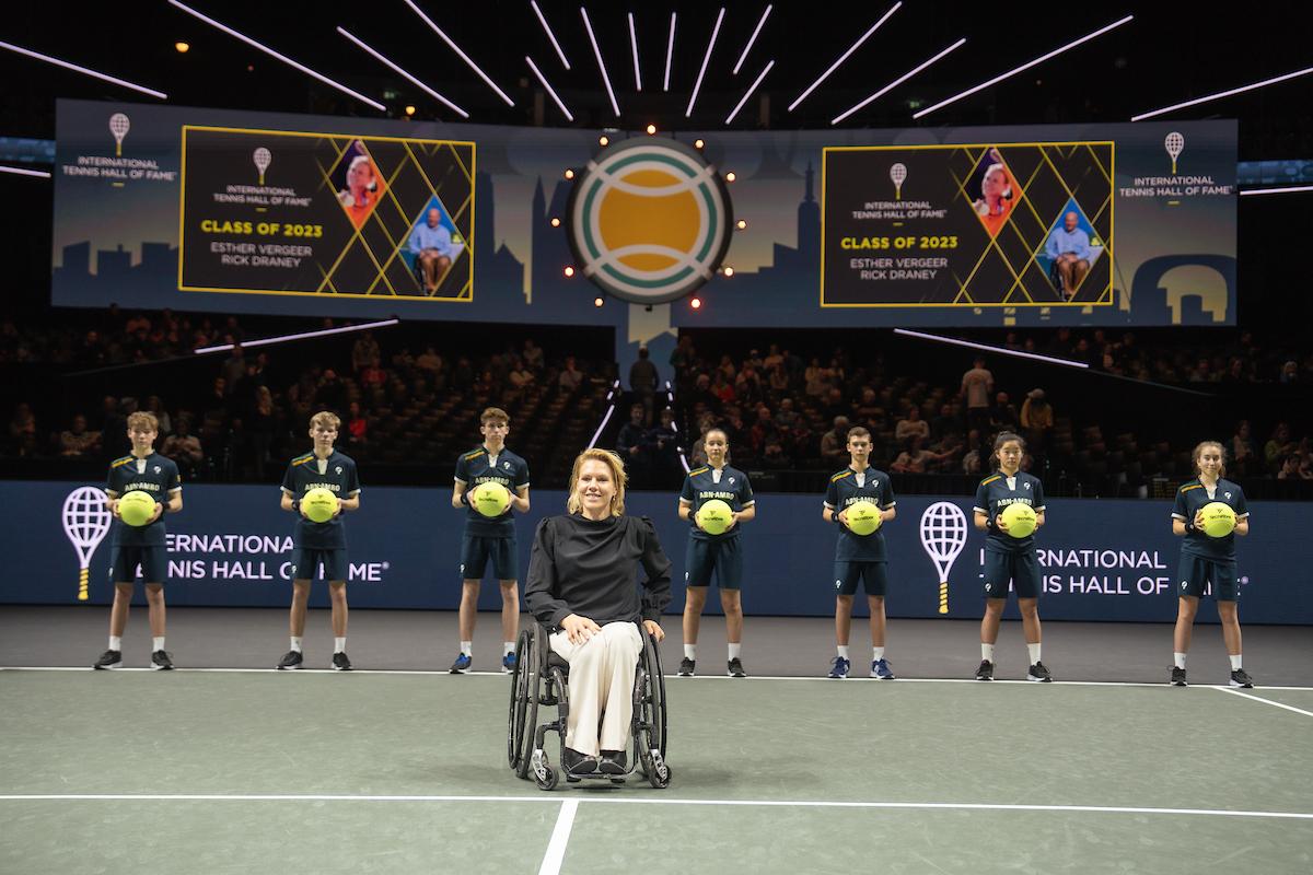 esther vergeer tennis hall of fame abn amro open esther vergeer tennis hall of fame abn amro open