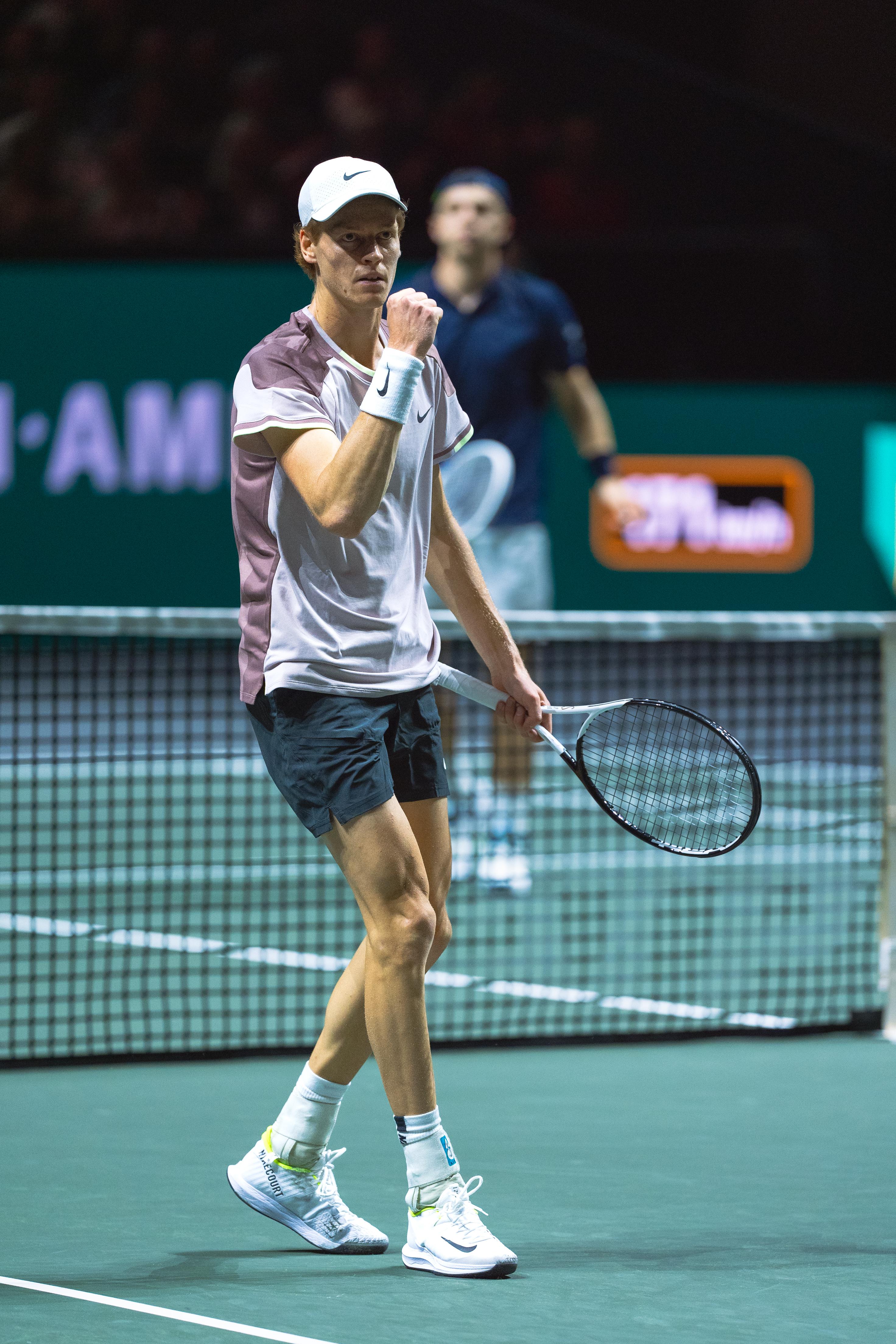 Jannik Sinner steals the show against homeboy Tallon Griekspoor