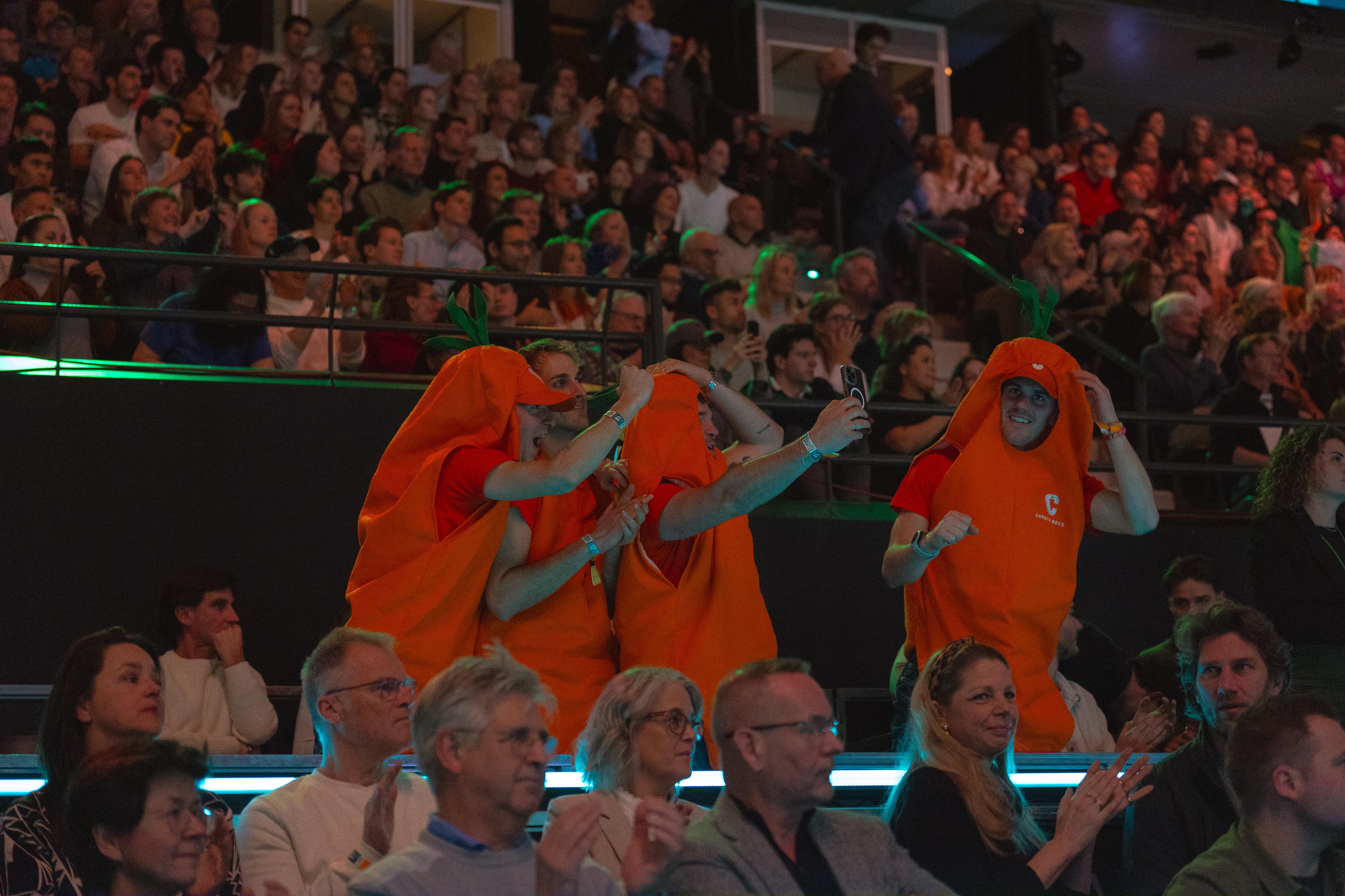 The Carota Boys are in Town : Ahoy welcomes four fantastic fans The Carota Boys are in Town : Ahoy welcomes four fantastic fans