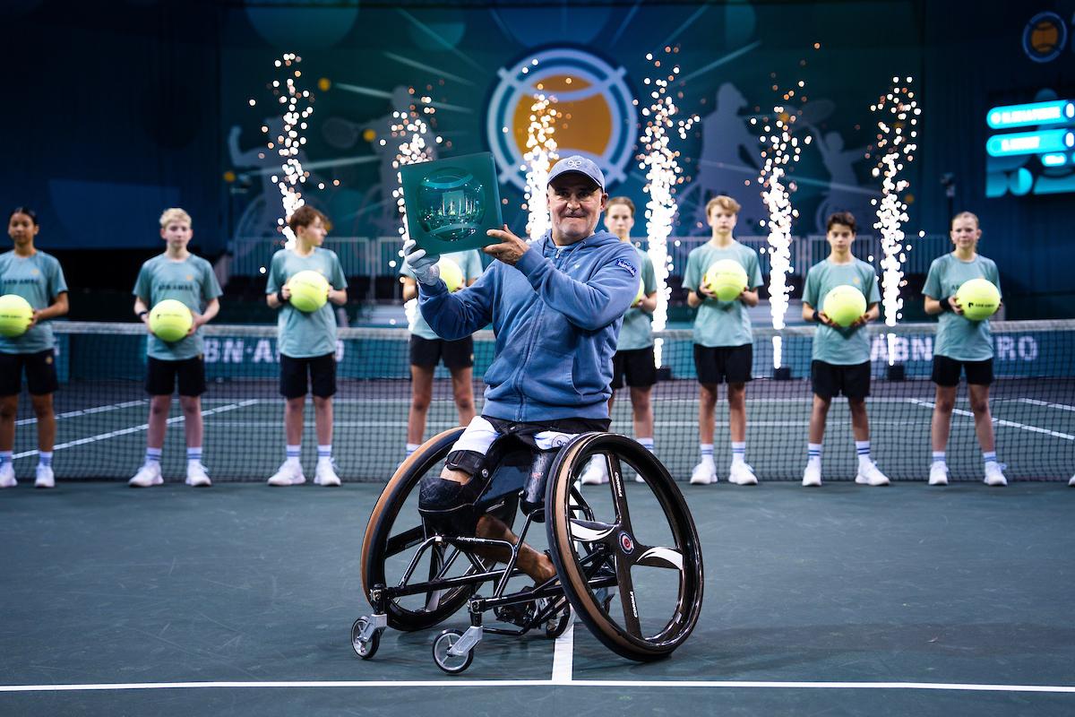 A champion is in his fifties! A champion is in his fifties!