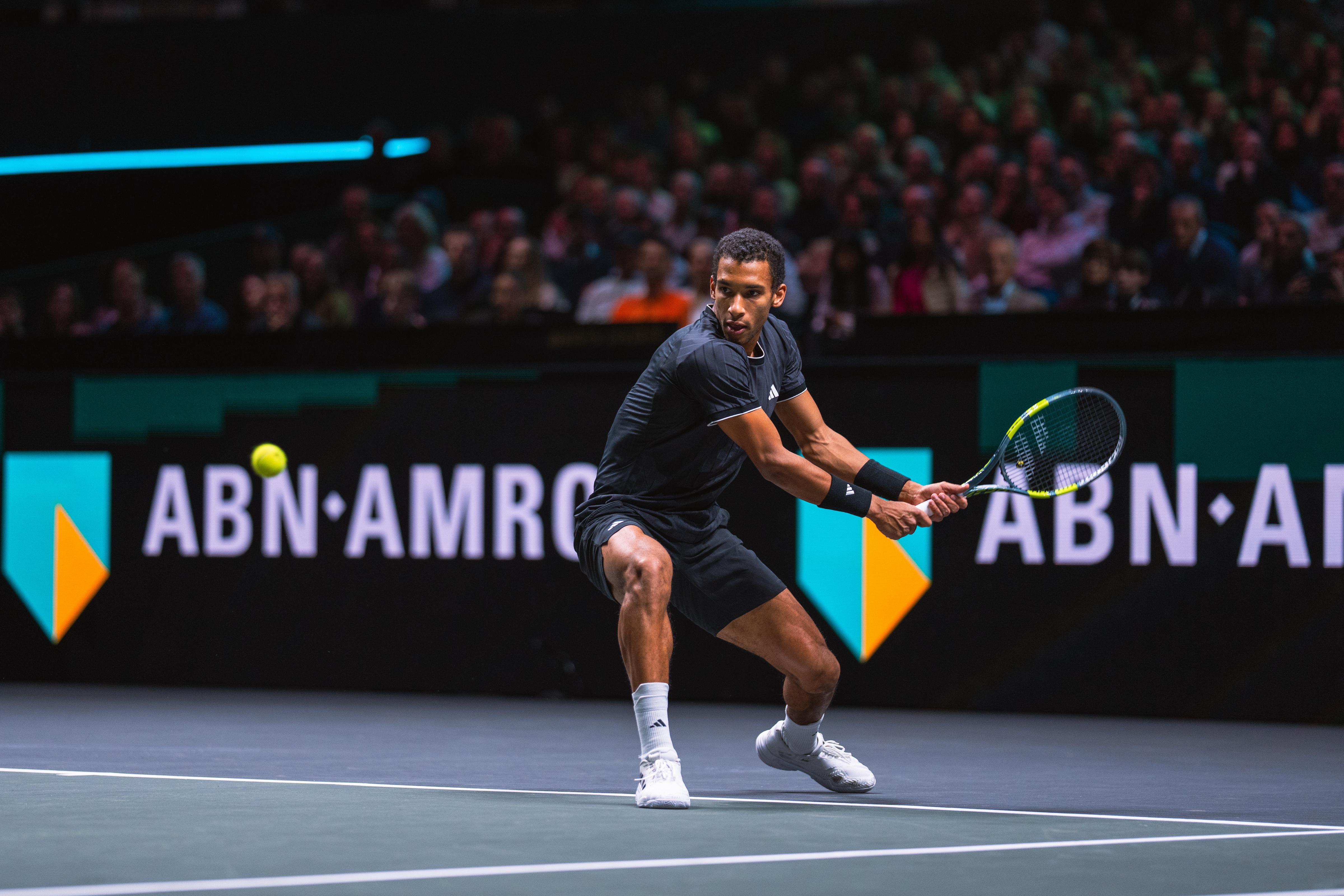 Auger-Aliassime op jacht naar tweede ABN AMRO-titel Auger-Aliassime op jacht naar tweede ABN AMRO Open titel